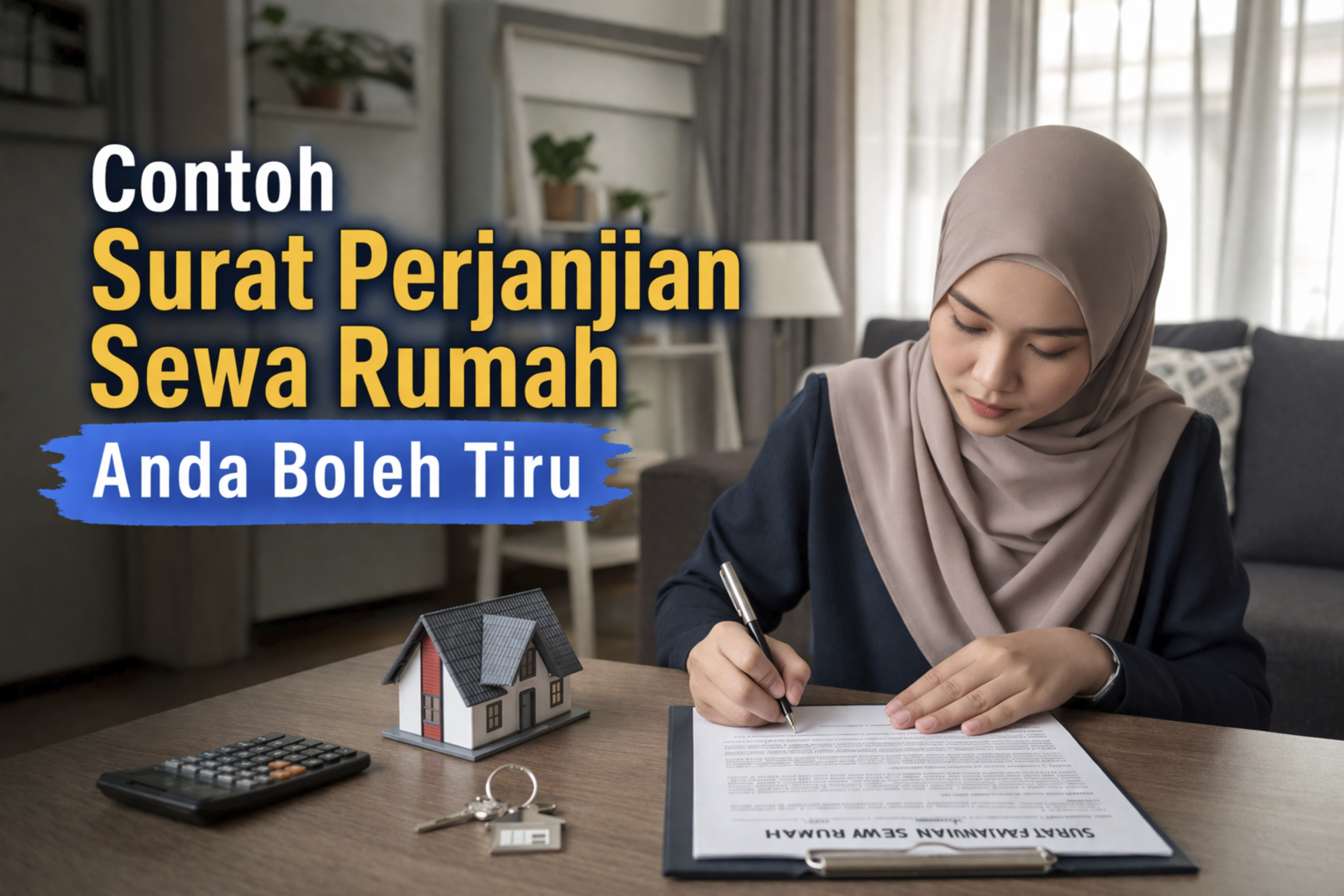 Nak Menyewa Rumah? Tuan Rumah Tak Sediakan Surat Perjanjian? Penyewa Boleh Sediakan & Guna Contoh Ini