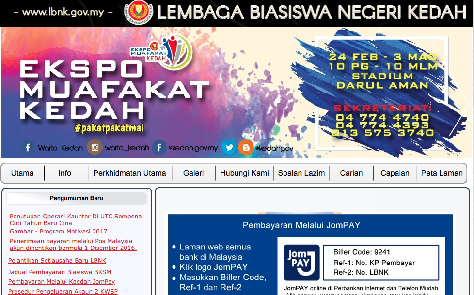Pinjaman Pelajaran Negeri Kedah Sehingga Rm6000 Mohon Segera Portal Kini