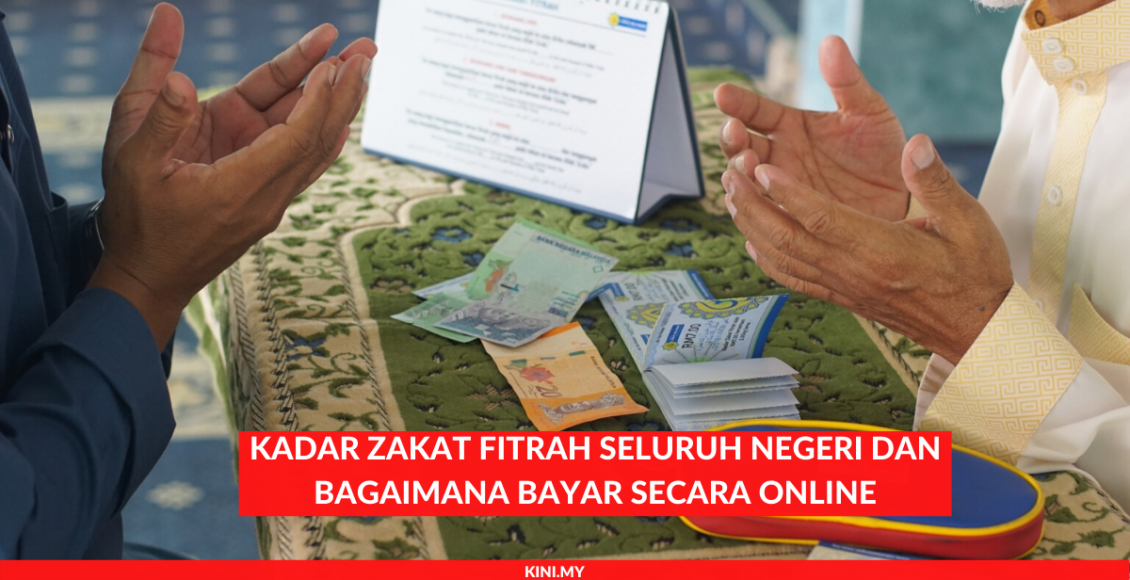 Kadar Zakat Fitrah Seluruh Negeri dan Bagaimana Bayar Secara Online
