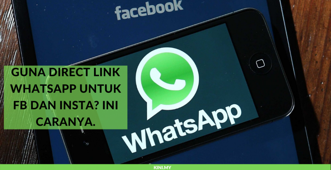 Mahu Guna Link Whatsapp Untuk FB dan Insta_ Ini Caranya.