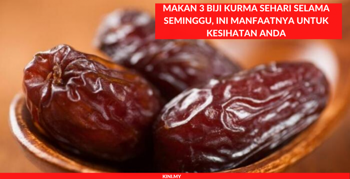 Makan 3 Biji Kurma Sehari Selama Seminggu, Ini Manfaatnya Untuk Kesihatan Anda