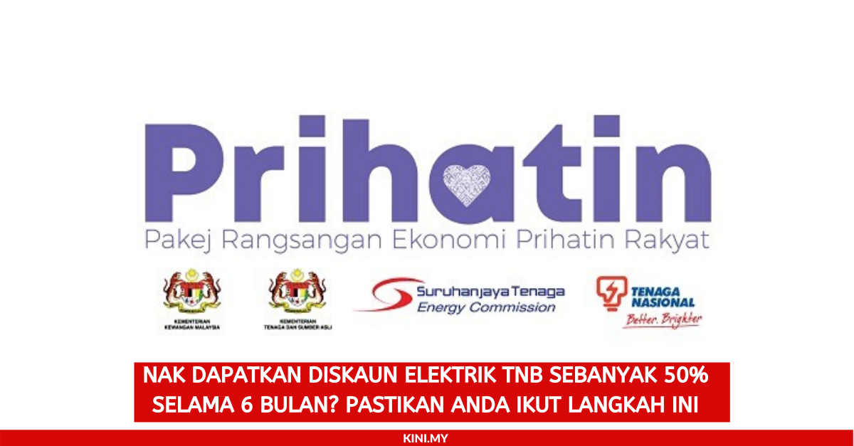 Nak Dapatkan Diskaun Elektrik TNB Sebanyak 50% Selama 6 Bulan_ Pastikan Anda Ikut Langkah Ini