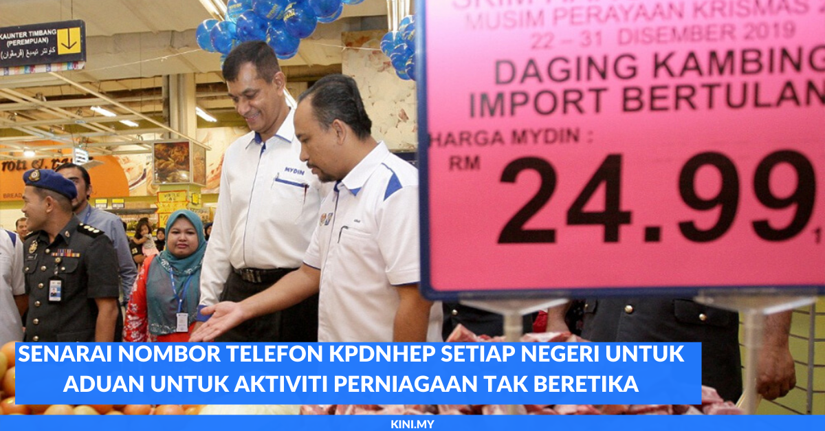 Senarai Nombor Telefon KPDNHEP Setiap Negeri Untuk Aduan 