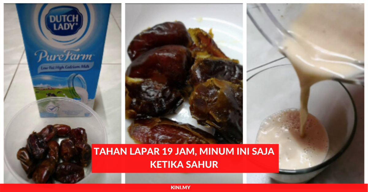 Tahan Lapar 19 Jam, Minum Ini Saja Ketika Sahur • Portal Kini