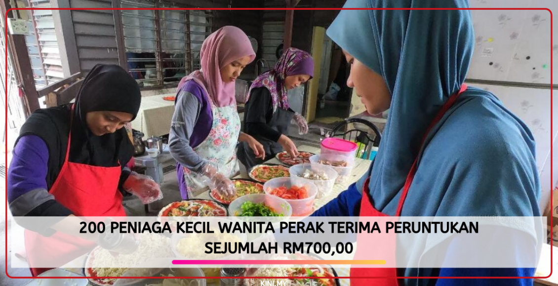 200 Peniaga Kecil Wanita Perak Terima Peruntukan Sejumlah RM700,00
