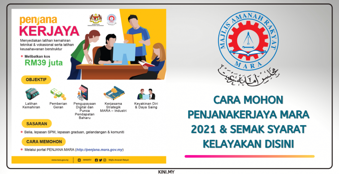 Cara Mohon PenjanaKerjaya MARA 2021 & Semak Syarat Kelayakan Disini