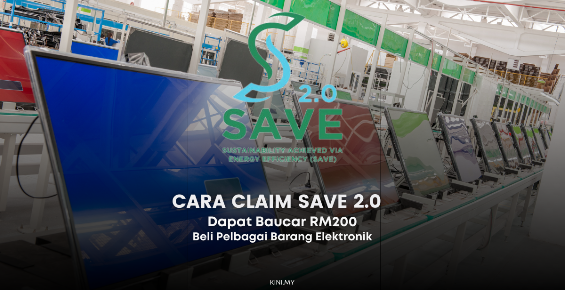 Daftar & Ini Cara Claim Save 2.0 Shopee, Baucar RM200 Barang Elektrik
