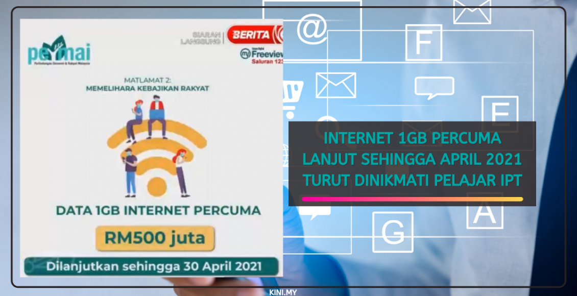 SUBSIDI JARINGAN PRIHATIN Kerajaan dengan kerjasama pihak industri akan melaksanakan program subsidi Jaringan Prihatin untuk golongan B40 seperti yang diperuntukkan dalam Belanjawan 2021. Program ini dijangka bermula pada Mac 2021, akan memberikan kredit bernilai RM180 seorang (RM15/bulan selama 12 bulan) atau subsidi untuk menampung sebahagian kos membeli peranti pintar kepada golongan B40.
