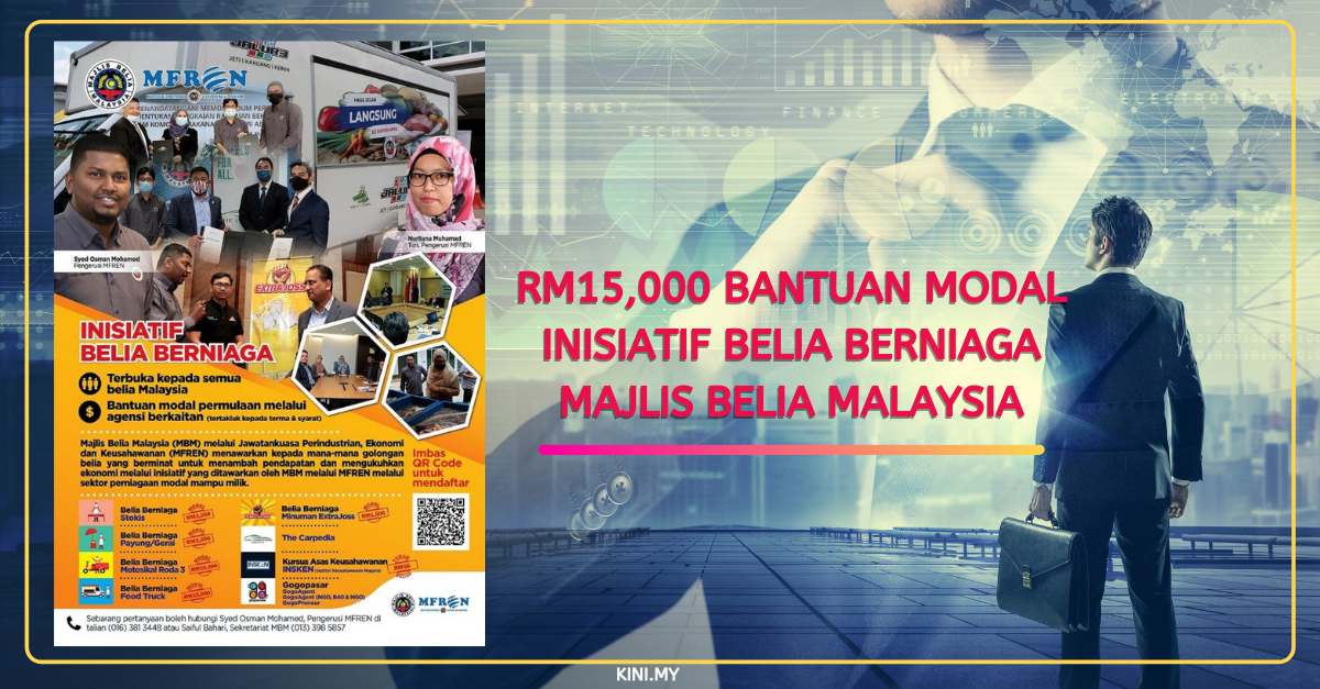 RM15,000 Bantuan Modal Inisiatif Belia Berniaga Majlis Belia Malaysia