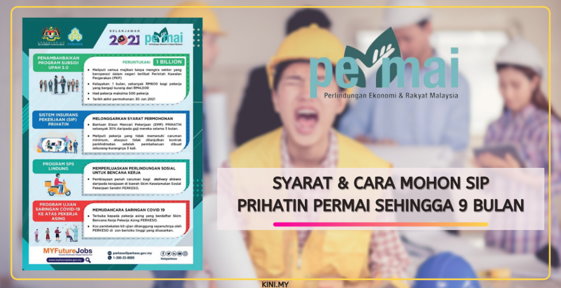Syarat & Cara Mohon SIP Prihatin PERMAI Sehingga 9 Bulan