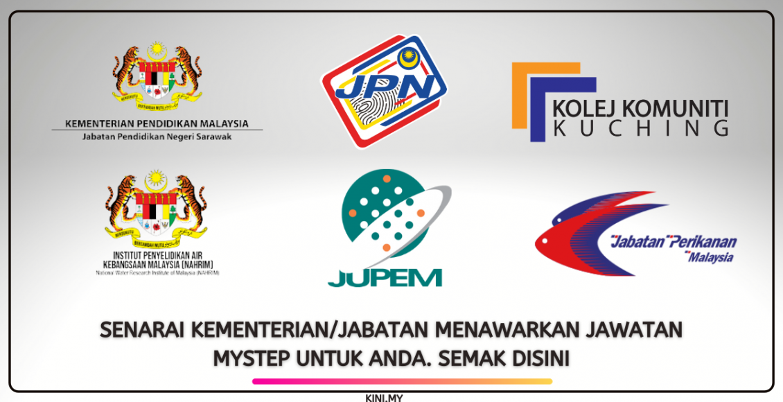 Senarai Kementerian/Jabatan Menawarkan Jawatan MySTEP Untuk Anda. Semak Disini