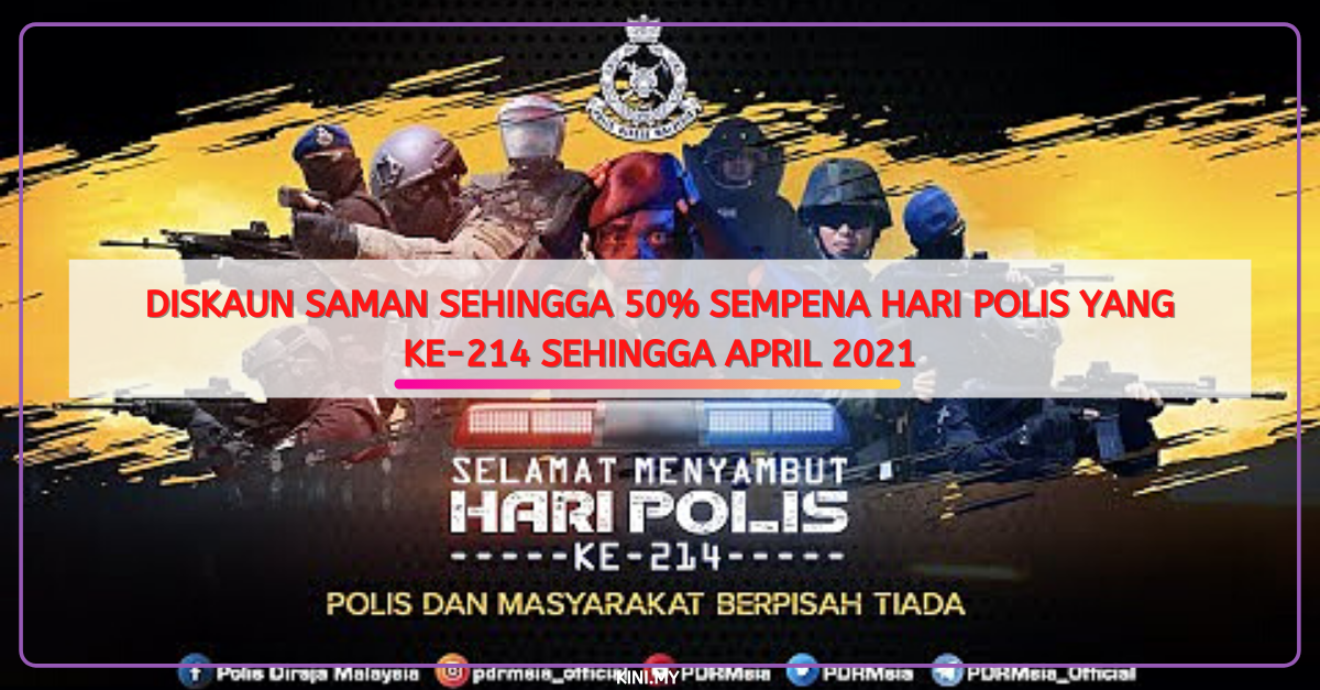 Saman 2021 diskaun polis Semakan Diskaun