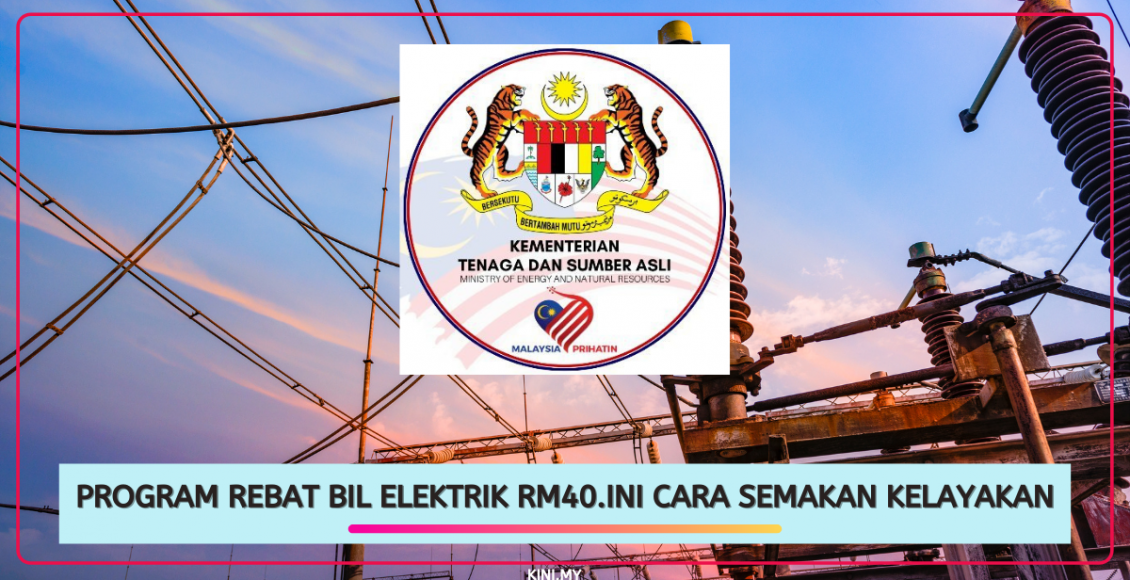 Program Rebat Bil Elektrik RM40. Ini Cara Semakan Kelayakan