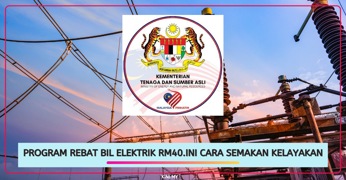 Program Rebat Bil Elektrik Rm40 Ini Cara Semakan Kelayakan