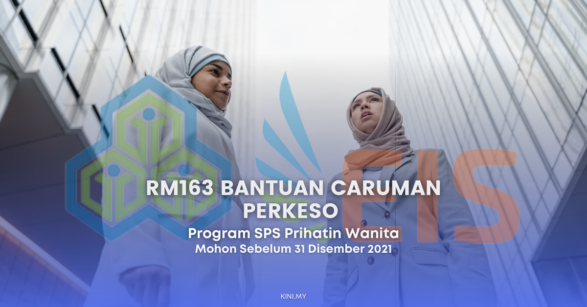 RM163 Bantuan Caruman PERKESO Melalui Program SPS Prihatin Wanita