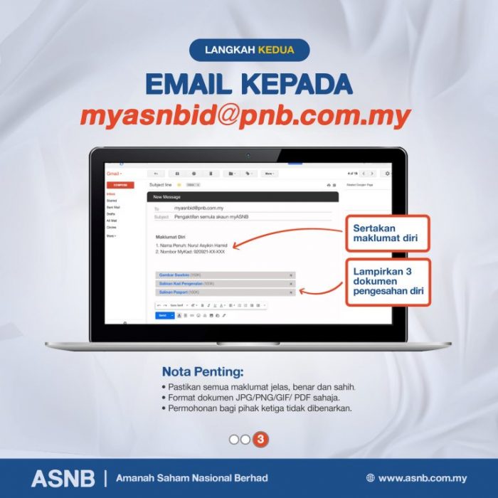 Cara Aktifkan Semula myASNB Secara Online. Tak Perlu Ke Kaunter Lagi