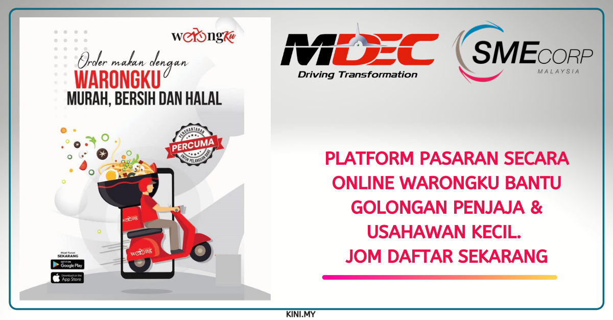 Platform Utama E-Dagang untuk Perniagaan Makanan Kecil di Malaysia