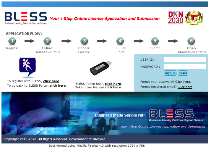 Jom Mohon Lesen Perniagaan Melalui BLESS Je. Lebih Mudah & Cepat