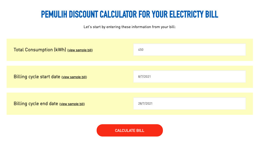 Macam Mana Nak Tahu Diskaun Bil Elektrik 10% PEMULIH? Jom Kira Guna Kalkulator Diskaun TNB Disini