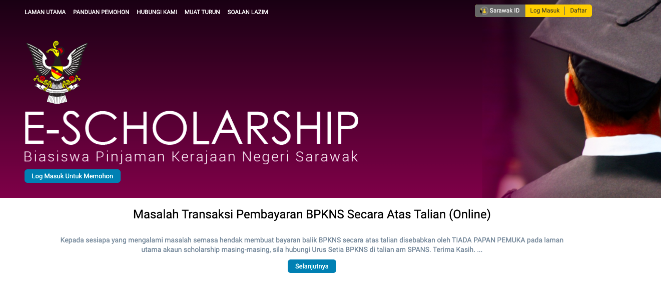 Pelajar Diploma Sarawak, Sila Mohon Biasiswa Pinjaman Kerajaan Negeri Sarawak Sebelum Terlambat