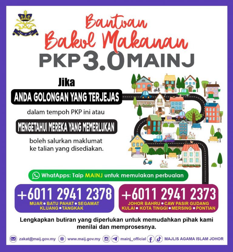 Terjejas Pendapatan & Stok Makanan Hampir Habis? Ini Cara Mohon Bantuan Bakul Makanan PKP 3.0 MAINJ