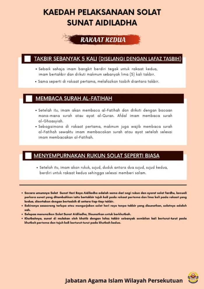 Edisi Bacaan Di Rumah Teks Khutbah Khas Aidiladha JAKIM Download Disini Je