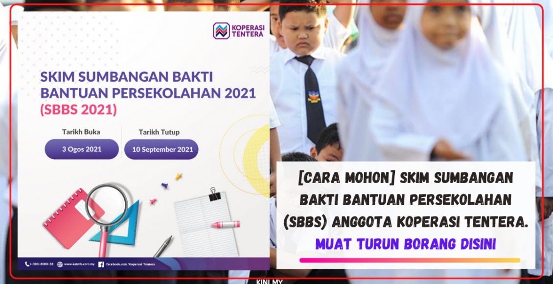 [Cara Mohon] Skim Sumbangan Bakti Bantuan Persekolahan (SBBS) Anggota Koperasi Tentera. Muat Turun Borang Disini
