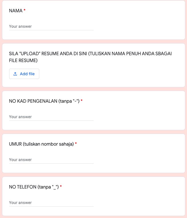 Interview Online Karnival Kerjaya & Usahawan Wanita Negeri Kedah. Lebih 1,500 Jawatan Menanti Anda