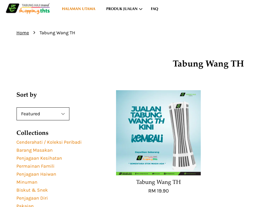 Tabung Haji Bangkitkan Nostalgia Zaman Kanak-Kanak Dengan Jualan Tabung Wang TH. Beli Secara Online Je!