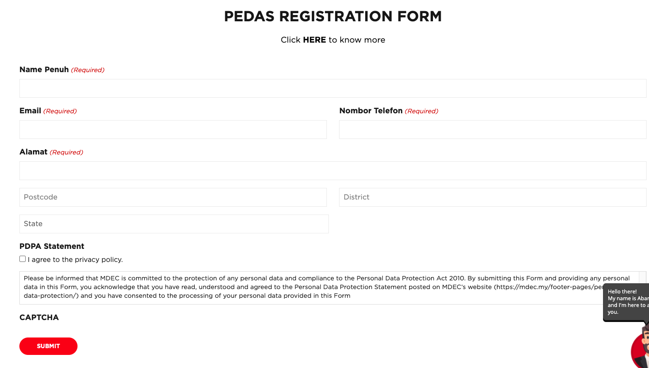Program Perkhidmatan eDagang Setempat (PeDAS) Membantu Usahawan. Imbas Kod QR & Daftar