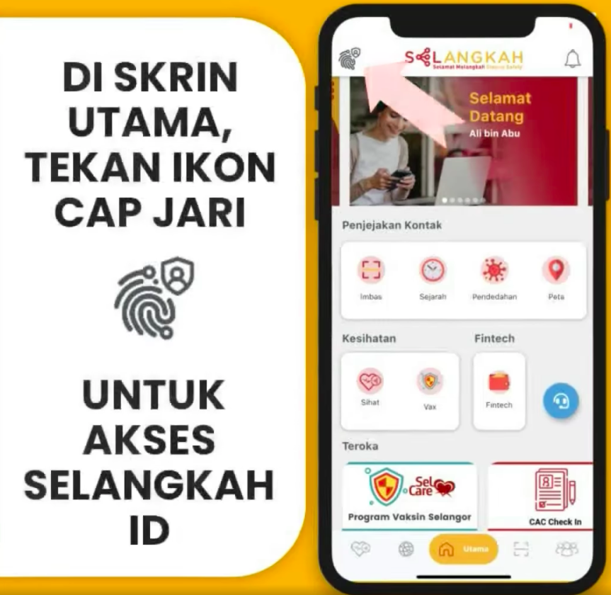 Orang Selangor! Ini 2 Cara Mudah Akses Sijil Vaksinasi SELANGKAH Jika Daftar Vaksin Tanpa MySejahtera