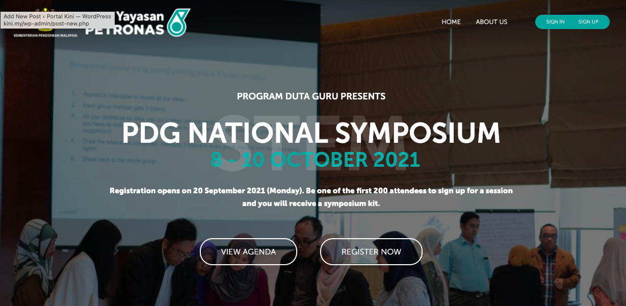 Pendaftaran Untuk Simposium Kebangsaan Program Duta Guru Telah Dibuka! Daftar Segera & Terima Kit Simposium Percuma