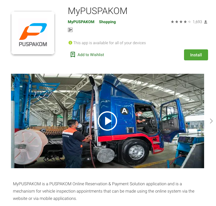 Pemeriksaan Sukarela Di PUSPAKOM. Diskaun Sehingga 50 %, Lebih JImat & Berbaloi!