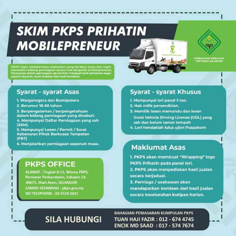 Ada Lori 3 Tan Tapi Jarang Bergerak? Join Skim PKPS Prihatin Mobilepreneur & Jana Pendapatan Anda
