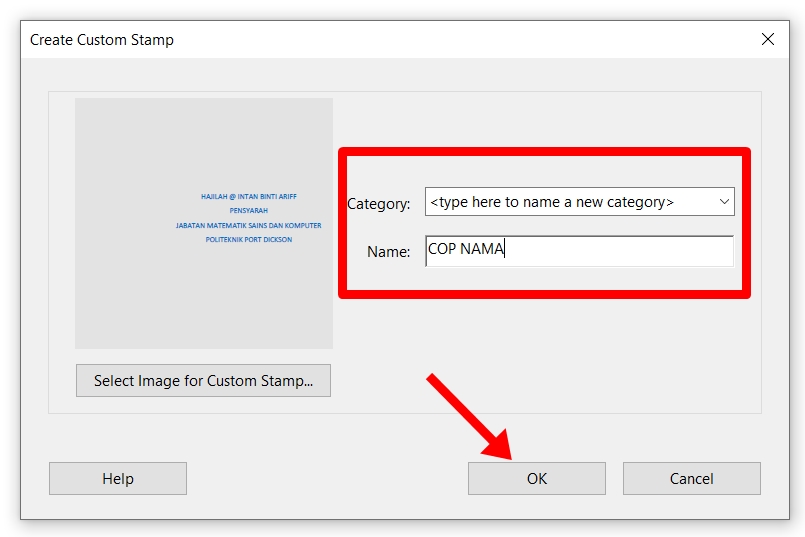 Tak Perlu Upah Orang! Buat Digital Stamp Guna Microsoft Word Je!