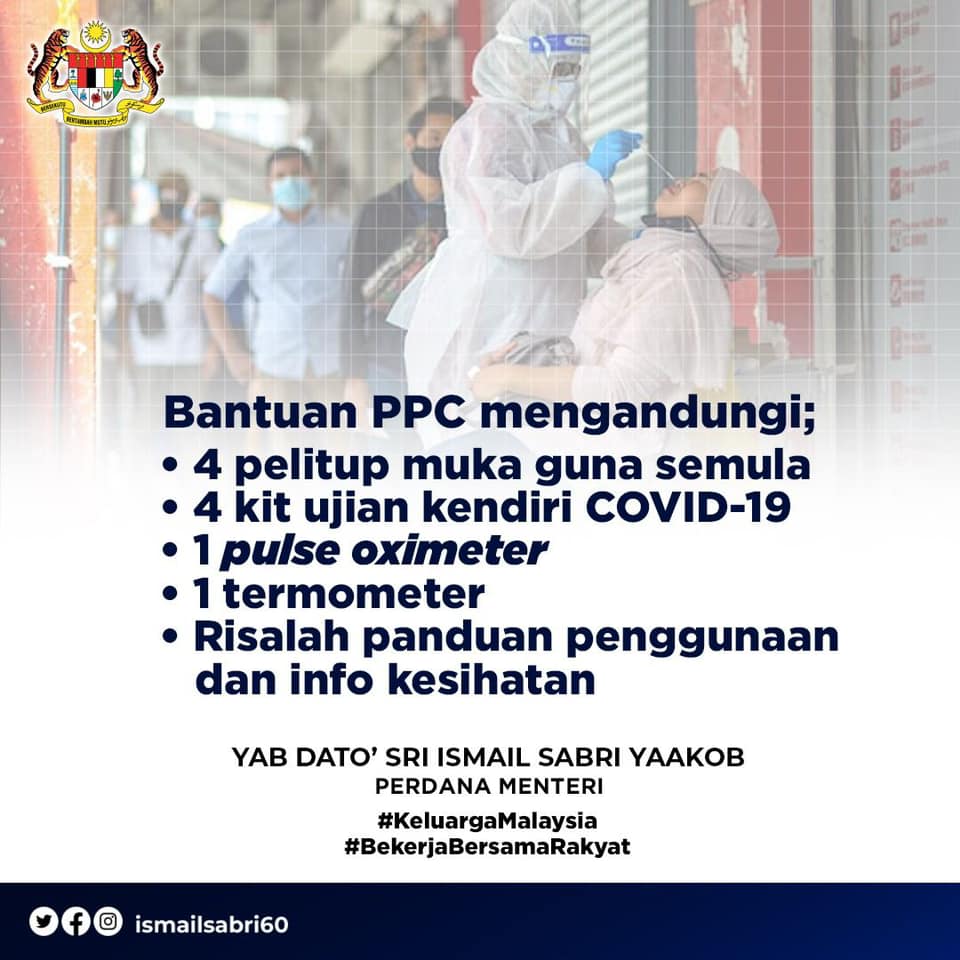 Siapa Yang Layak Terima Pakej Penjagaan Covid-19 (PPC) & Apa Kandungan Dalam PPC?