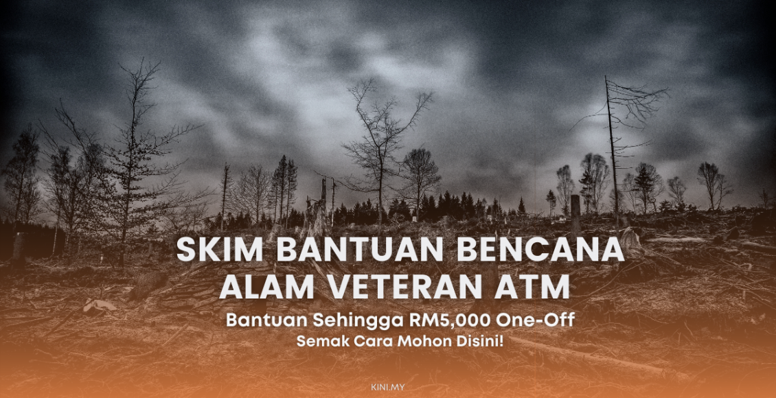 Cara Mohon Skim Bantuan Bencana Alam Veteran ATM. Bantuan Sehingga RM5,000 One-Off
