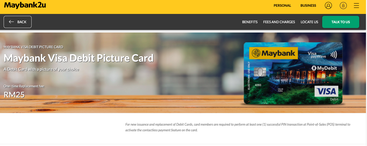 6 Cara Buat Kad ATM Maybank Pakai Gambar Sendiri. Cantik Rupanya!