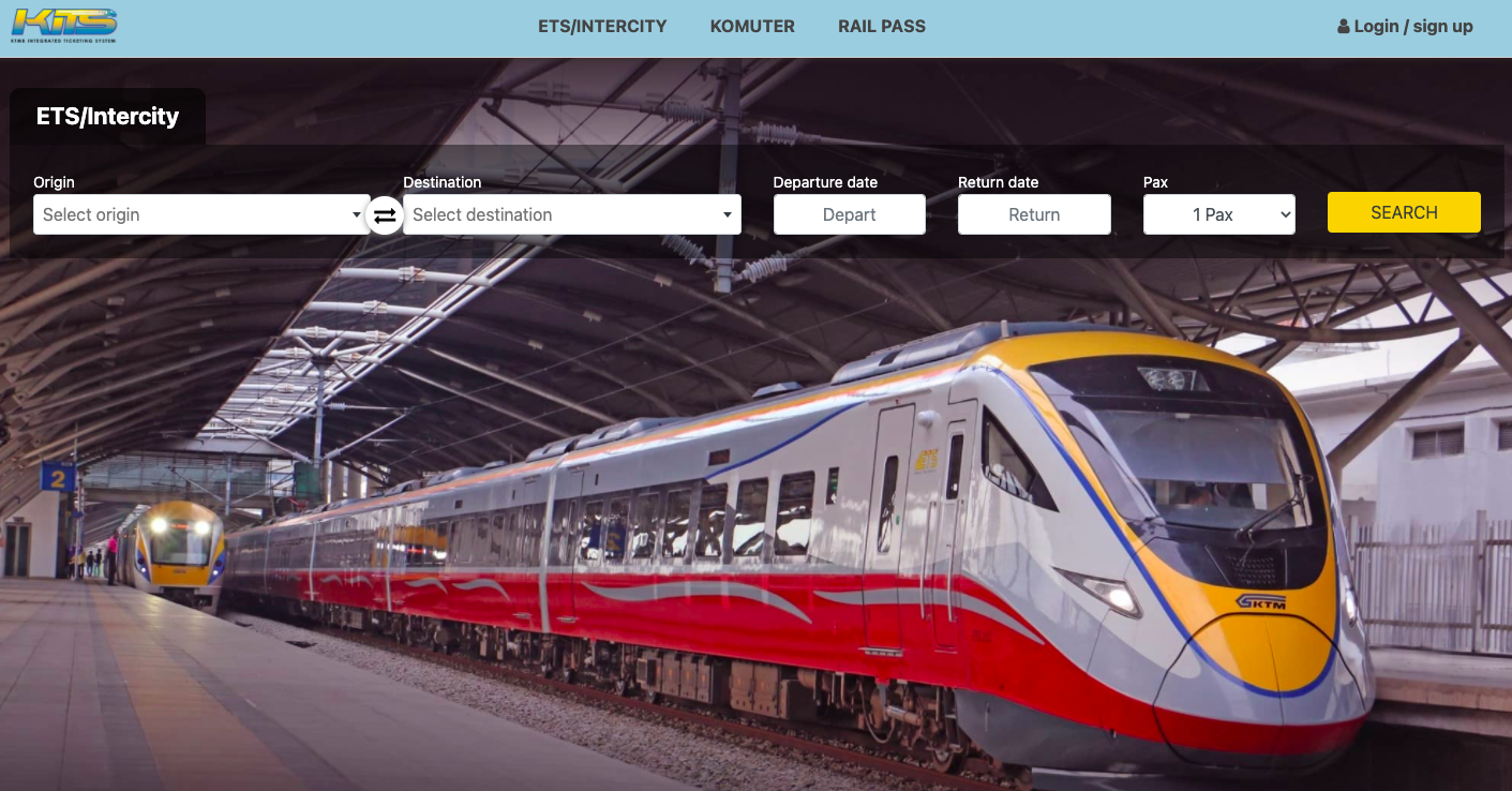 Mudah Lagi Beli Tiket Tren ETS, KTM Antarabandar & KTM Komuter Guna KITS. Selamat & Cepat!