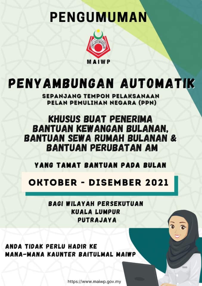 [Bantuan Rawatan Asnaf] Rawatan Percuma Golongan B40 Di 2 Fasiliti Milik Majlis Agama Islam Wilayah Persekutuan (MAIWP)