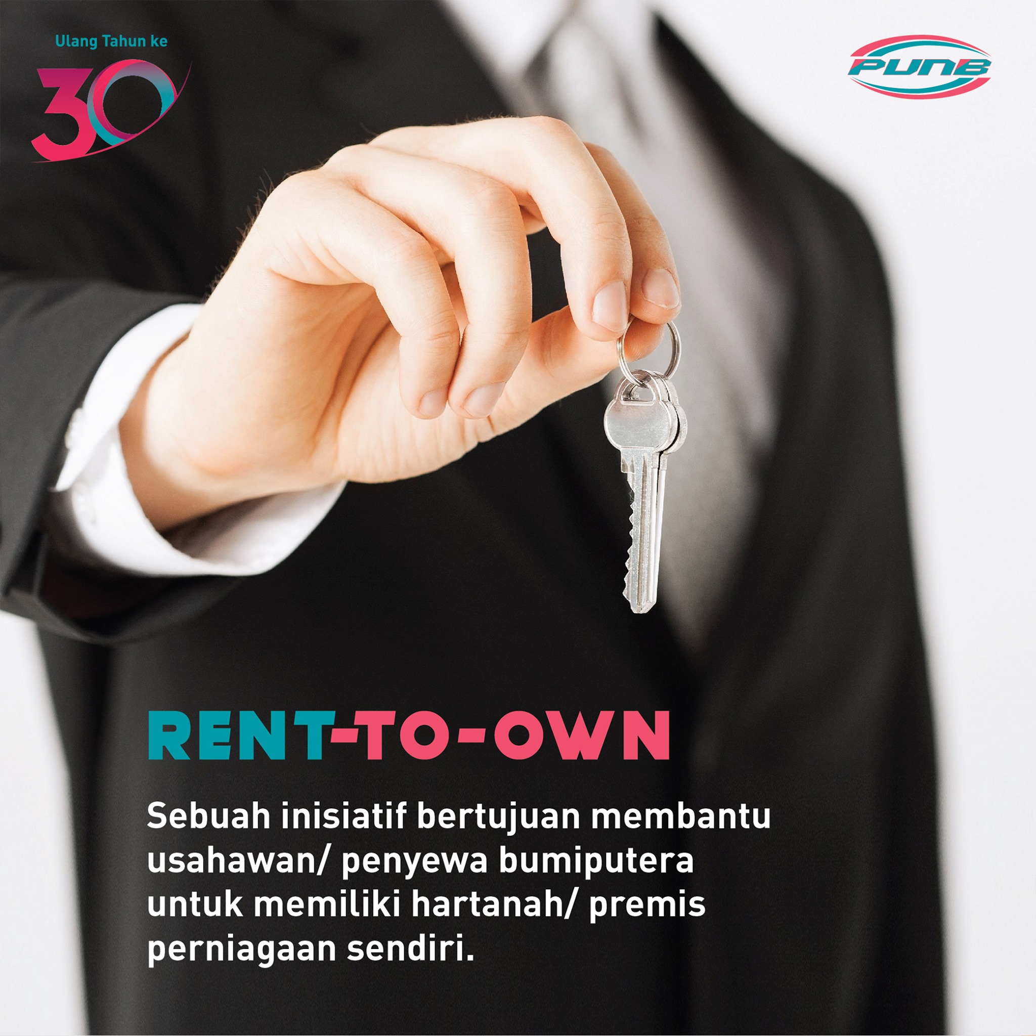 Ingin Miliki Premis Perniagaan Yang Tetap? Rent-To-Own PUNB Realisasikan Impian Anda!