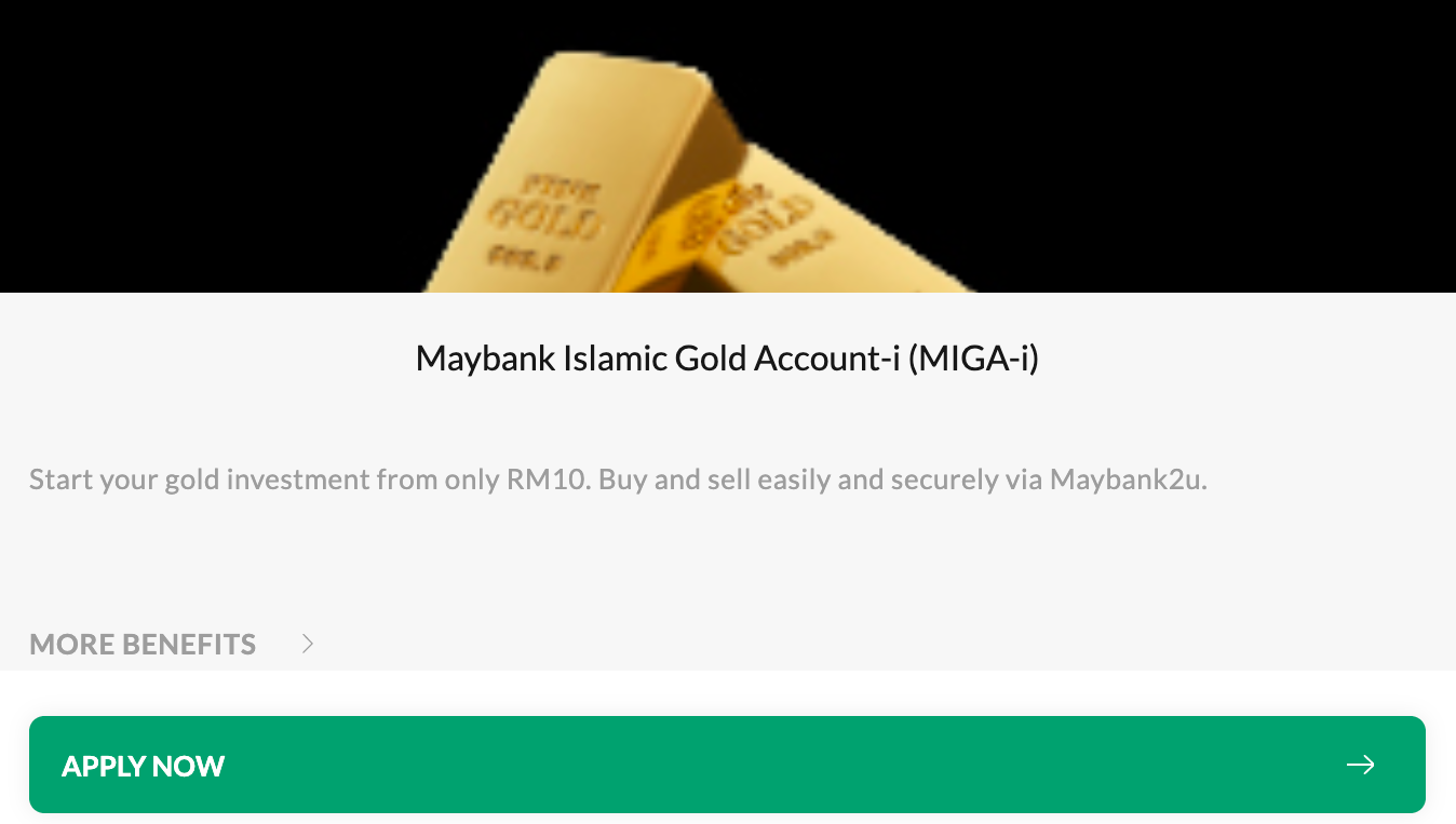 Cara Menabung Emas Dengan Maybank. RM10 Dah Boleh Beli Emas 0.040g!