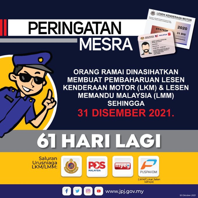 Diskaun Saman Trafik 60% Dalam Negeri Melaka. Jom Setelkan Saman!