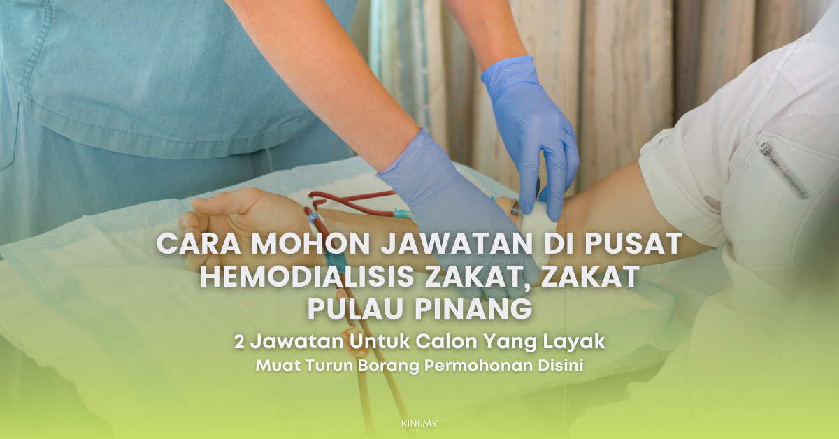 Cara Mohon Jawatan Di Pusat Hemodialisis Zakat, Zakat Pulau Pinang