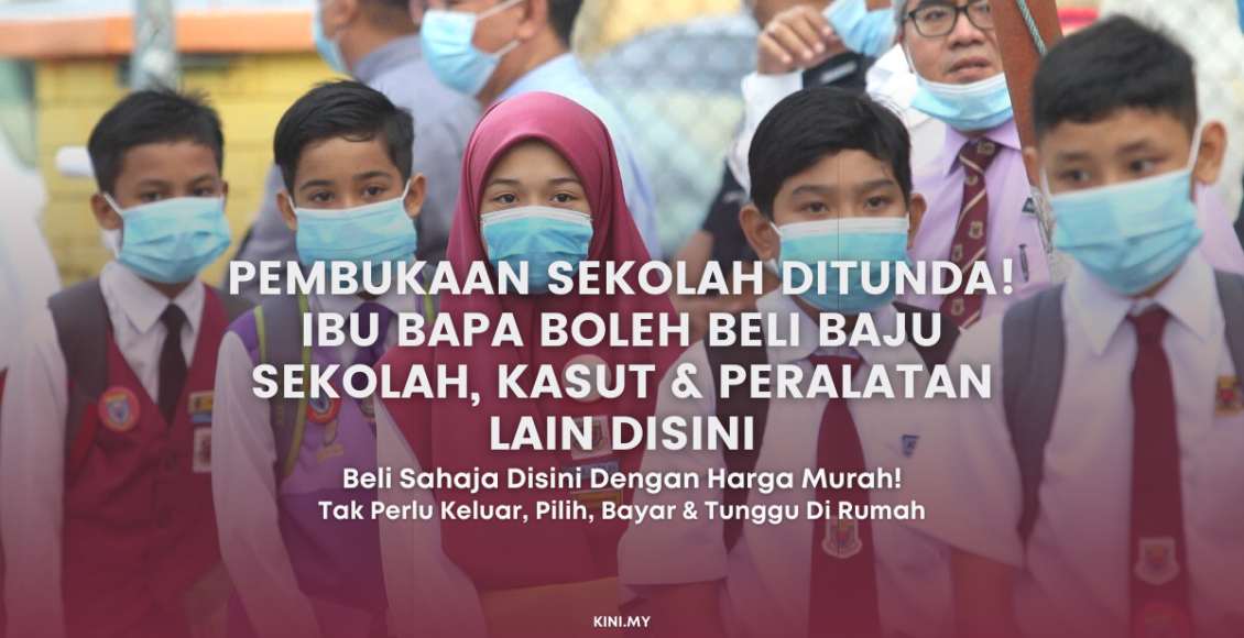 Pembukaan Sekolah Ditunda! Ibu Bapa Boleh Beli Baju Sekolah, Kasut & Peralatan Lain Disini