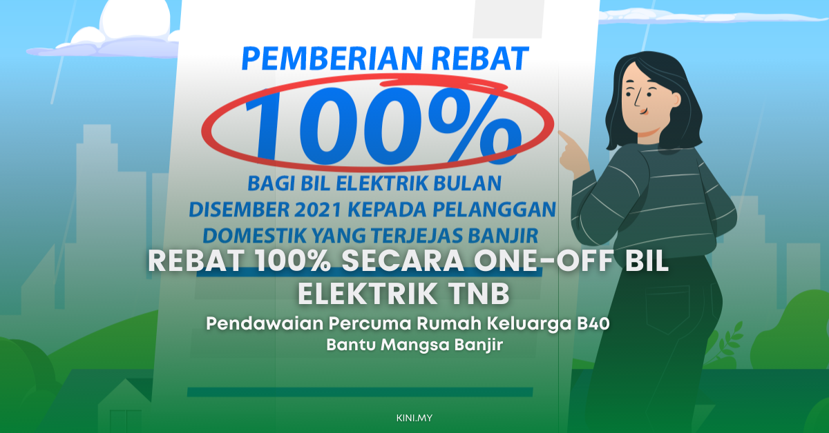 Rebat 100% Secara One-Off Bil Elektrik TNB Serta Pendawaian Percuma ...