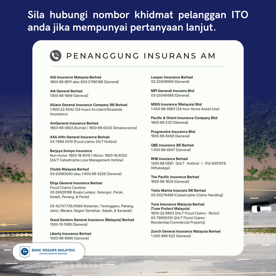 3 Langkah Untuk Segerakan Tuntutan Insurans & Takaful Pemegang Polisi/Sijil Terjejas Banjir