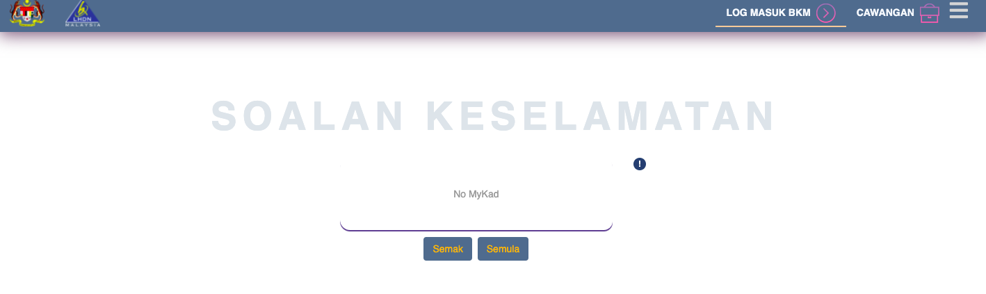 Terlupa Kata Laluan Bantuan Kerajaan Malaysia (BKM)? Buat Ini Sahaja