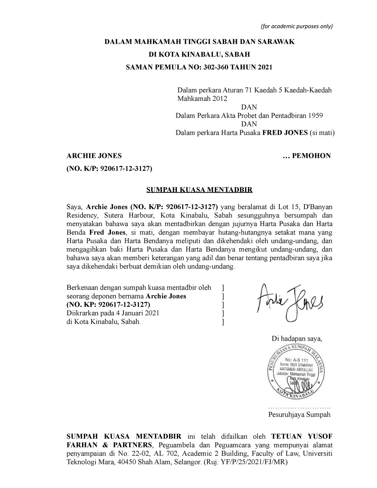 Kematian Ahli Keluarga? Sediakan Surat Kuasa Mentadbir Terlebih Dahulu Untuk Keluarkan Duit Si Mati