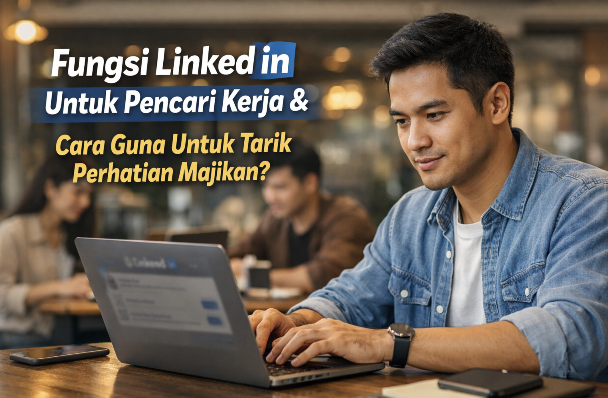 Fungsi LinkedIn Untuk Pencari Kerja & Bagaimanakah Cara Yang Efektif Untuk Menarik Perhatian Majikan?